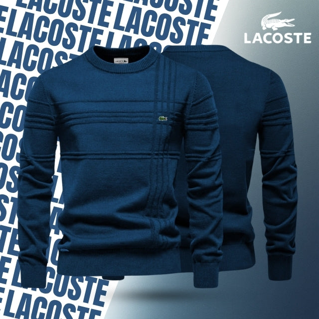 LC Textured Crew Neck Sweater