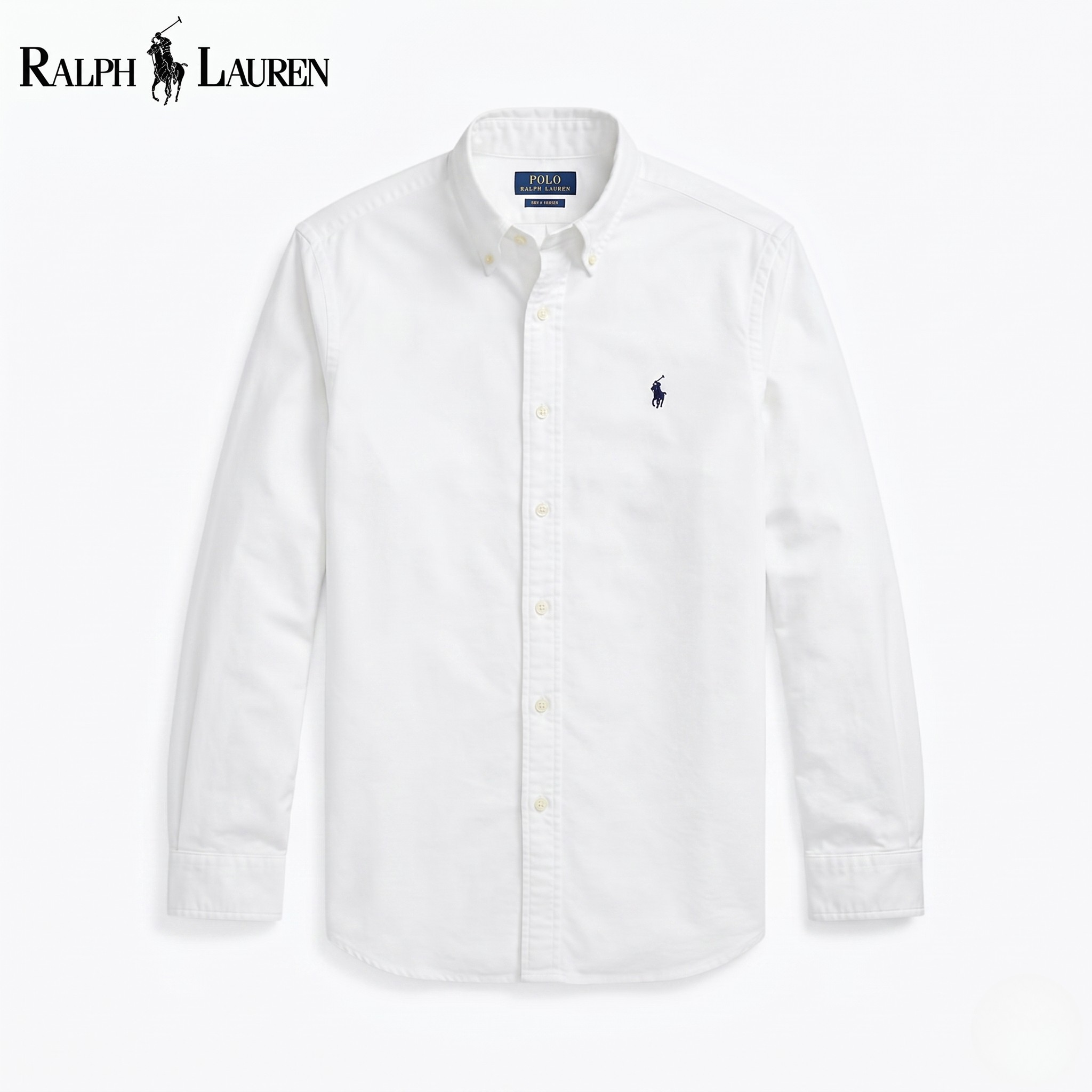 RL Slim Fit Garment-Dyed Oxford Shirt