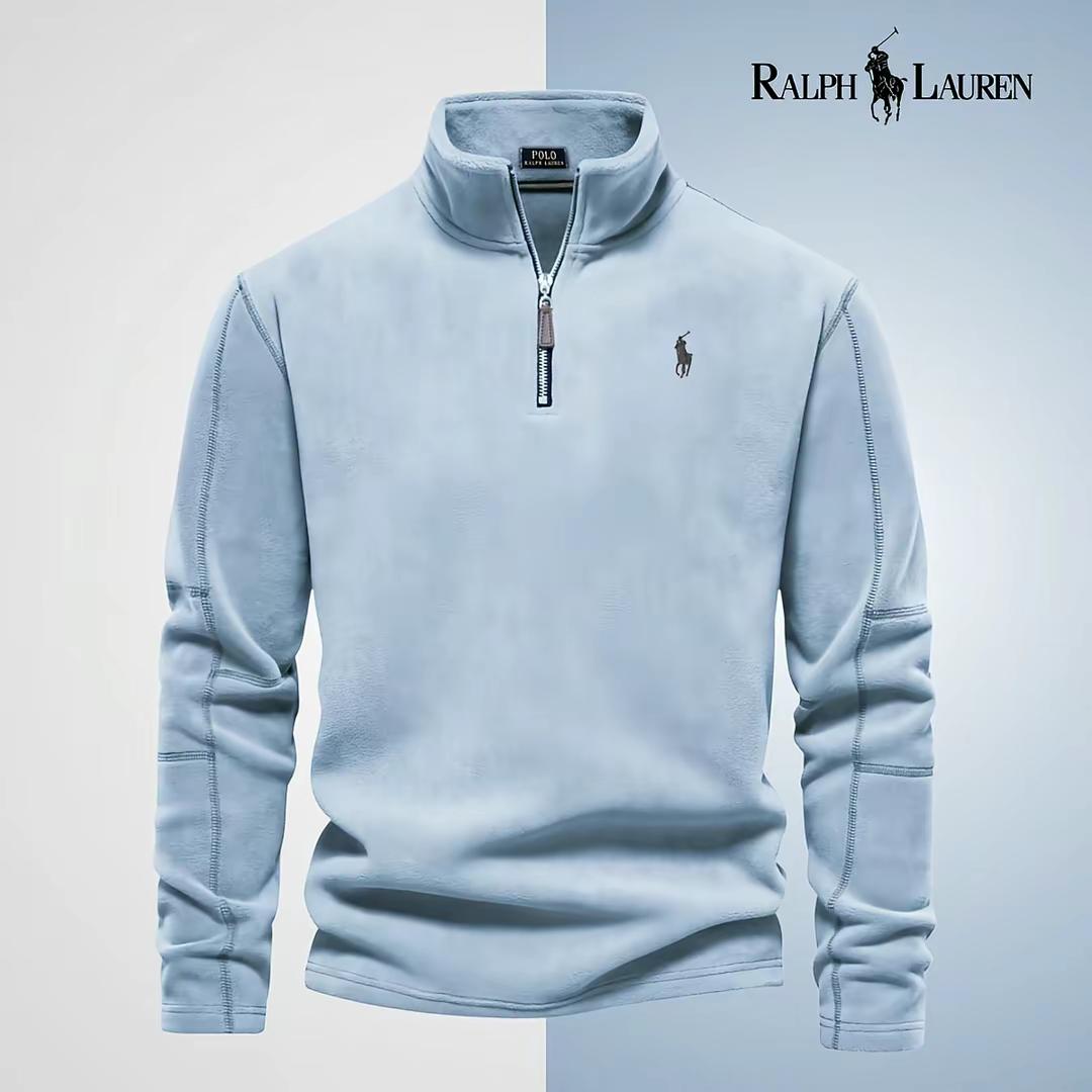 RL Prestige Cable-Knit Wool Knit Sweater