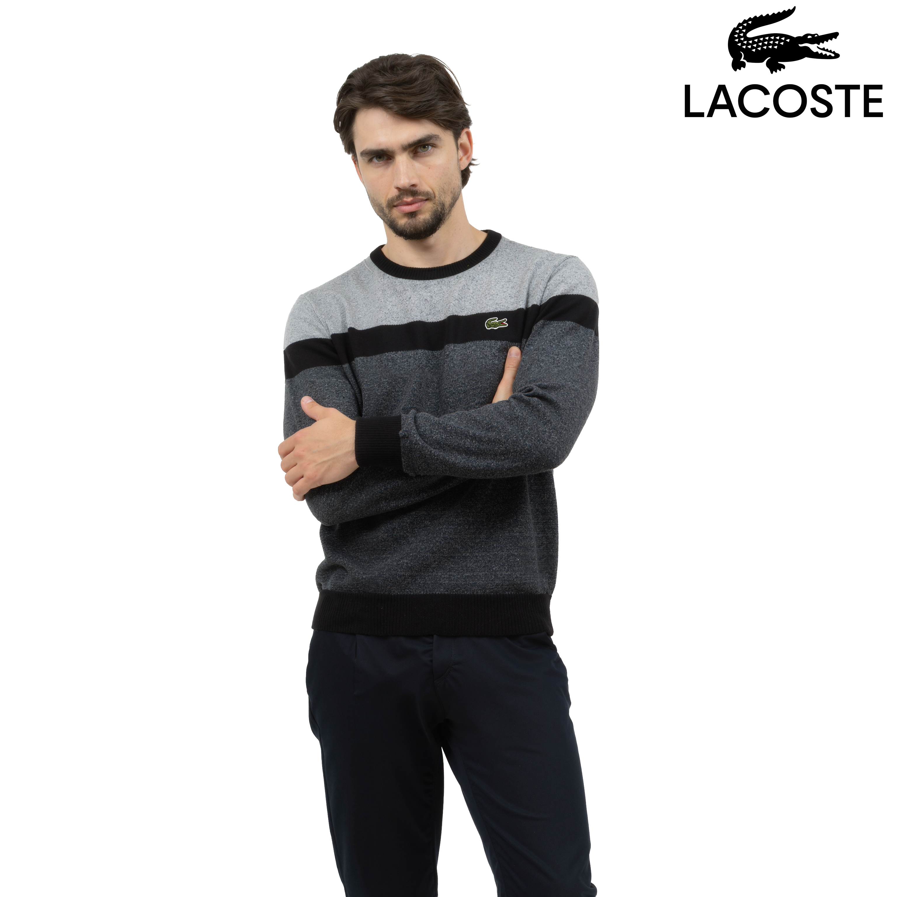 LC Cotton Crew Neck Sweater